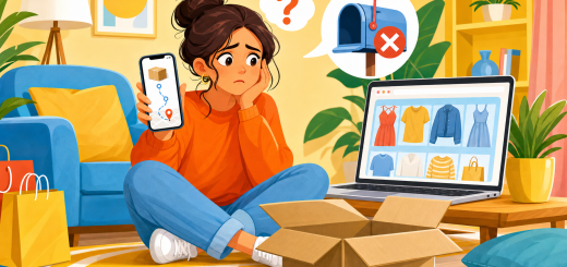 Voravy.com reviews: an illustration of an online order marked delivered that never arrives